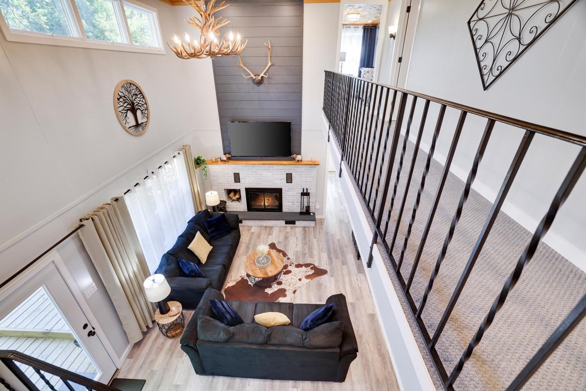 Poconos Brand New Lakefront Oasis 1 Acre, Hottub Gameroom Firepits Talk About Privacy Albrightsville Exterior foto